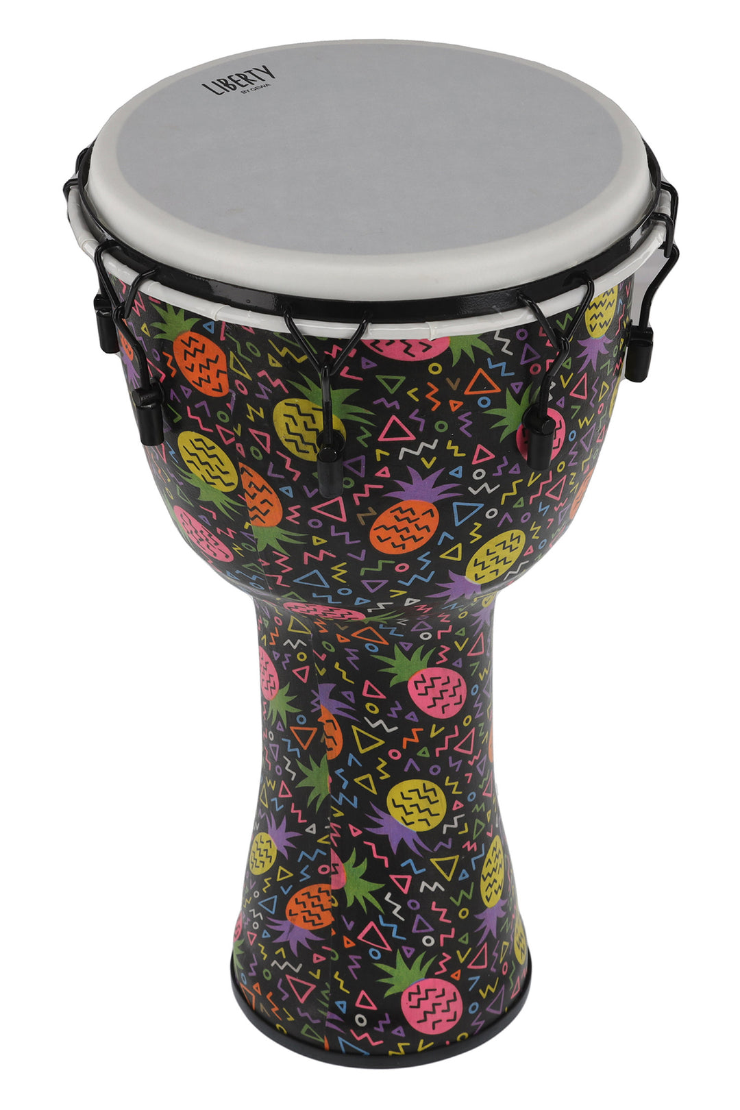 GEWA Djembe Liberty Series, mekaanisesti viritettävä – 14" Pineapple