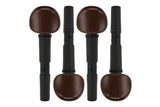 Wittner Finetune-Peg cello 1/2-1/4, Ø 12,0 mm, 4 stk., palisanderfarve