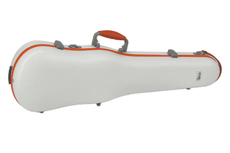 PURE GEWA Muotomuotoillut viulut cases Polycarbonate FUN - 4/4 - 1/2 (White / Blacj)