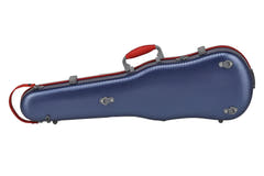 PURE GEWA Muotomuotoillut viulut cases Polycarbonate FUN - 4/4 - 1/2 (Blue / Black)