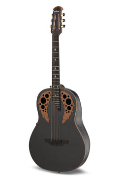 Adamas E-Acoustic Kitarat ADAMAS U581T-FM Mid-Depth Non-Cutaway - Black Satin Copper Metal Flake (U581T-FM-G)