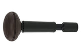 Wittner Finetune-Peg -tapatuppi tarille, medium, 58 mm, 1 kpl, musta/ruskea