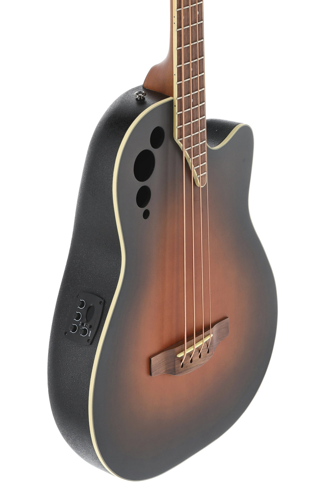 Applause sähköakustinen basso AEB4 Mid Cutaway 4-kielinen – Honeyburst Satin (AEB4-7S)