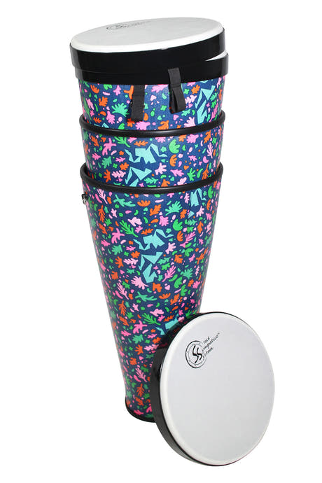 Toca Hand drum Sympatico Nesting Ashiko - TSSNA-3PCAD-FP (3-osainen setti)