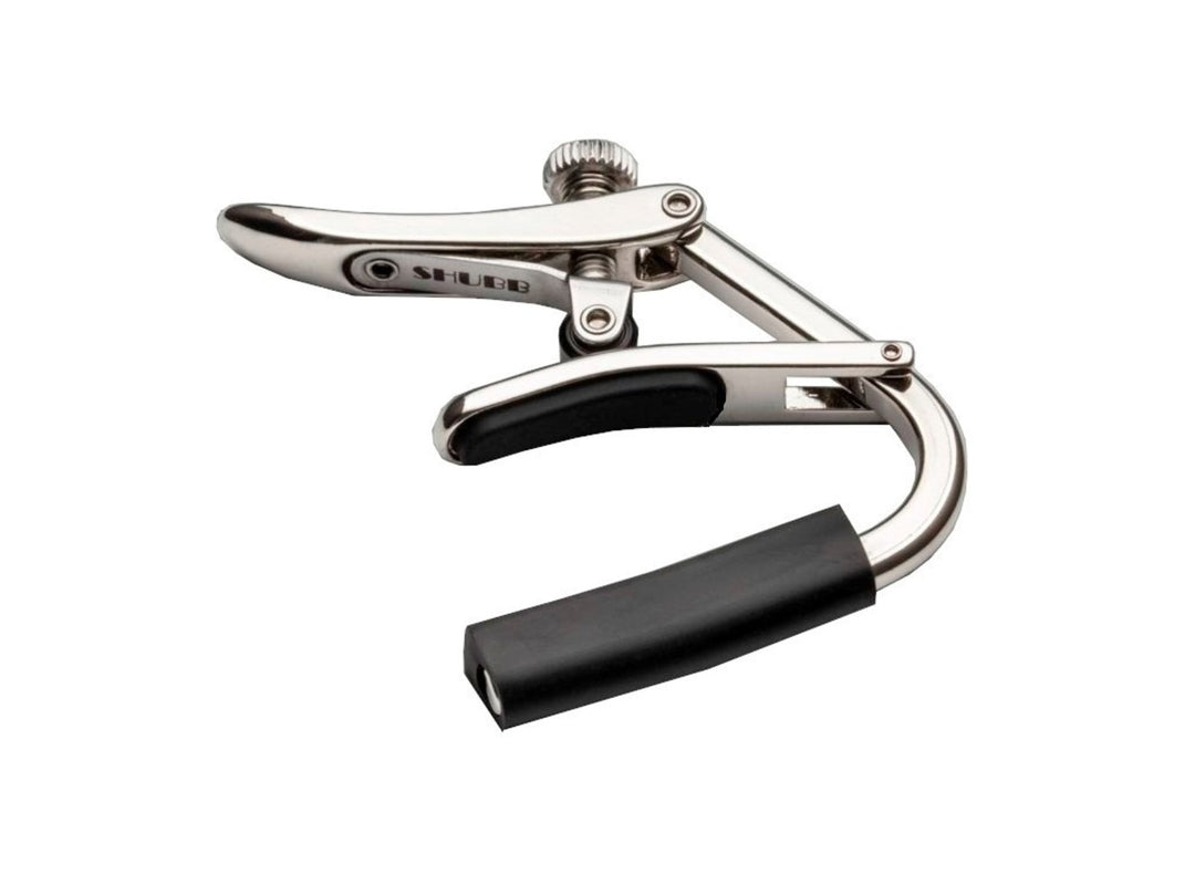 Shubb Capo Standard Capo - Banjot, kaartuva otelauta (C5-r)