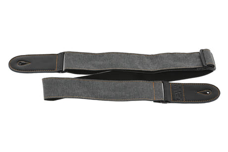 GEWA New Colours -kitarahihna, steel grey, tekstiili, 60 mm