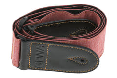 GEWA Kitarat Straps Uudet värit - punamarja (60 mm)