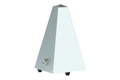 Wittner metronomi pyramidin muotoinen - hopean mattapintainen kirkas 845202