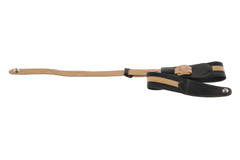 GEWA Kitarat Hihnat Prestige 65 pehmustetut Security Locks - black punctured/brown
