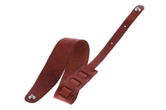 GEWA Premium Plain 70 -kitarahihna Security Locks -lukituksilla, punaruskea