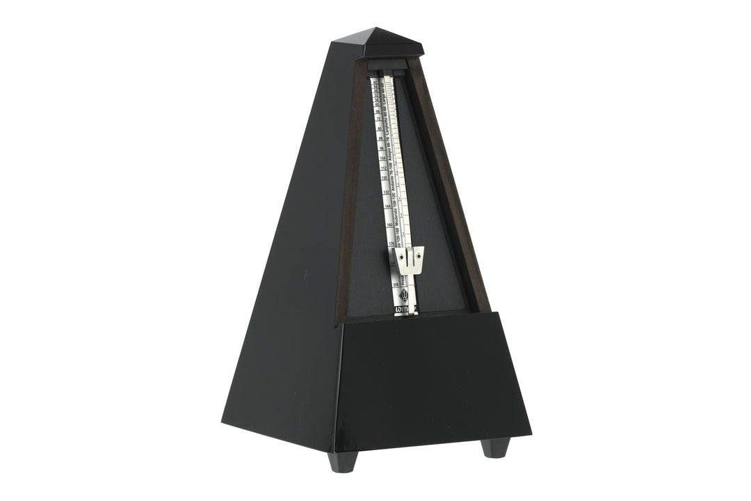 Wittner Metronomi Pyramidimuoto - Black high gloss 806