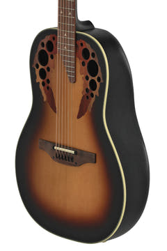 Ovation E-Acoustic Kitarat Pro Series Elite Deep Bowl Non-Cutaway 12-kielinen - Sunburst (1758-1-G)