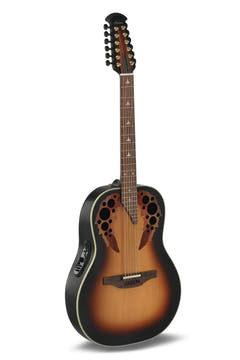 Ovation E-Acoustic Kitarat Pro Series Elite Deep Bowl Non-Cutaway 12-kielinen - Sunburst (1758-1-G)