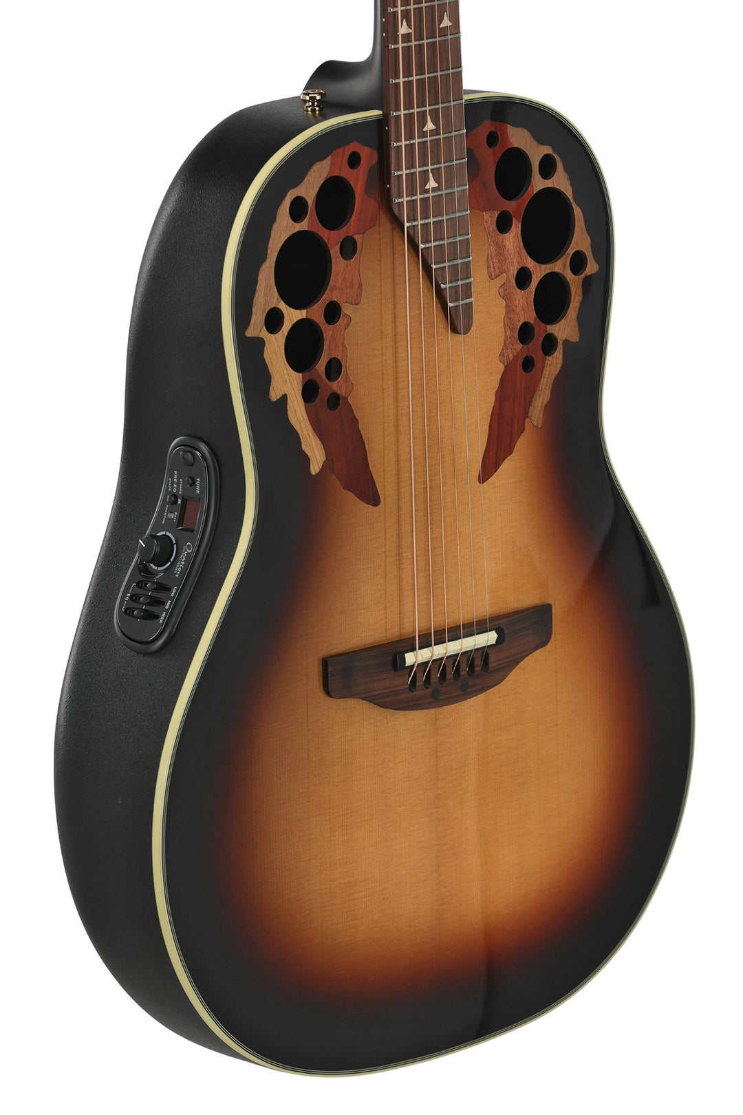 Ovation E-Akustinen Kitarat Pro Series Elite Deep Bowl Non-Cutaway - Sunburst (1718-1-G)
