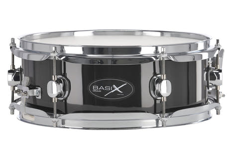 Basix Classic Wood virveli 12" x 4,5", poppeli, musta