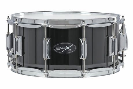 Basix Classic Wood -virveli 14" x 6,5", poppelia, musta