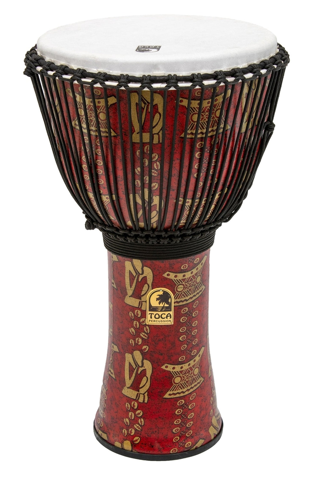 Toca Djembe Freestyle II - köysiviritteinen - Dark Red (TF2DJ-14RB)