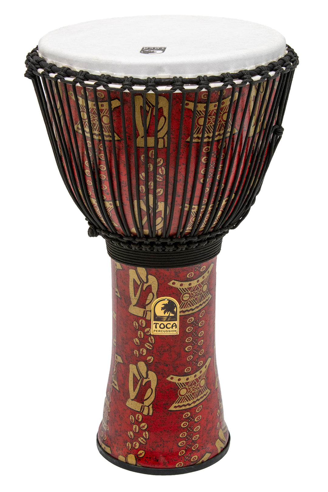Toca Djembe Freestyle II - köysiviritteinen - Dark Red (TF2DJ-14RB)