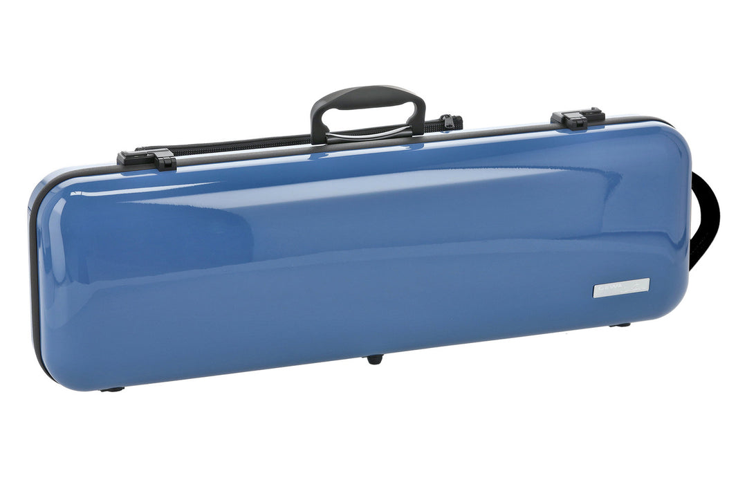 GEWA Violin case Air 2.1 - sininen kiiltävä (sivukahvalla)