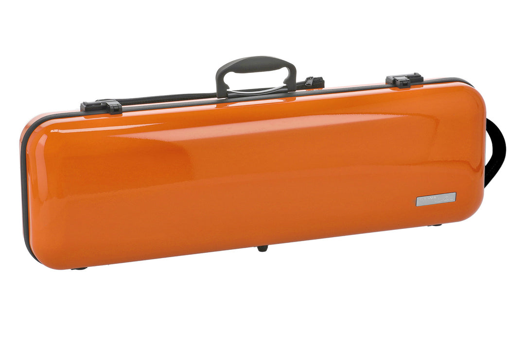 GEWA Viulukotelo Air 2.1 - Orange highgloss (with side handle)