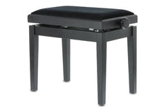GEWA Piano bench Deluxe - Black matt (istuin musta)