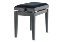 GEWA Piano bench Deluxe - Black matt (istuin musta)