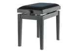 GEWA Piano bench Deluxe - Black matt (Seat black)