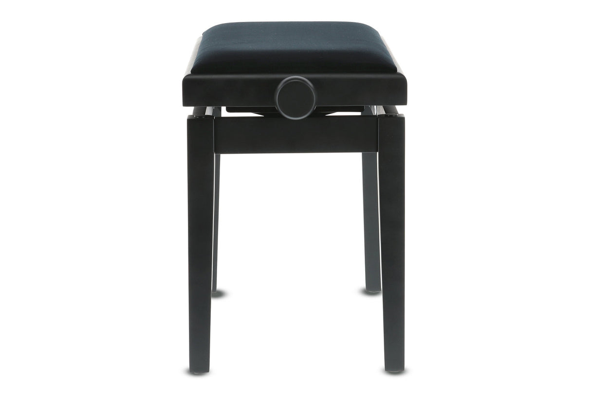 GEWA Piano bench Deluxe - Black matt (Seat black)