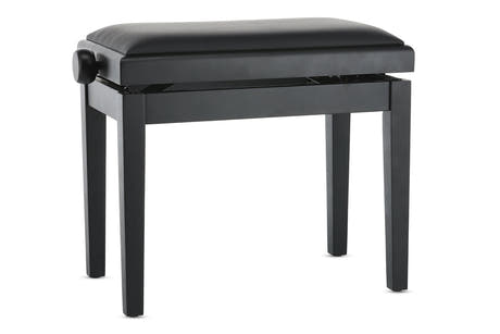GEWA Piano penkki Deluxe Vinyl - Black matt (Seat black)