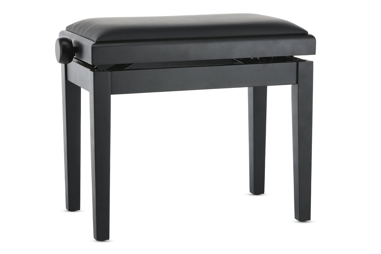 GEWA Piano bench Deluxe Vinyl - Black matt (Seat black)