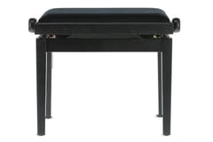GEWA Piano bench Deluxe - Black matt (istuin musta)