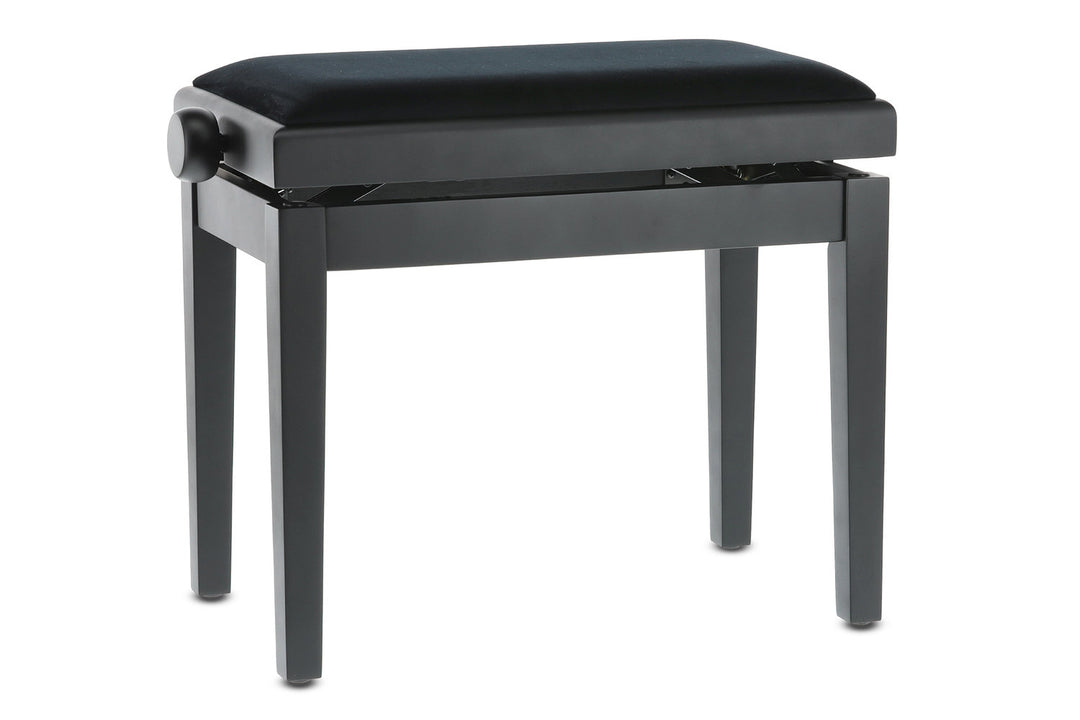 GEWA Piano bench Deluxe - Black matt (istuin musta)