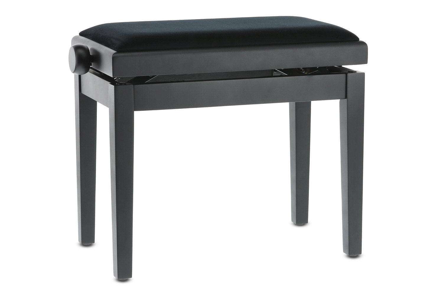GEWA Piano bench Deluxe - Black matt (Seat black)