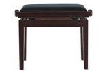 GEWA Piano bench Deluxe - Rosewood matt (Seat black)