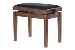GEWA Deluxe-pianopenkki - Walnut matta (Seat black)