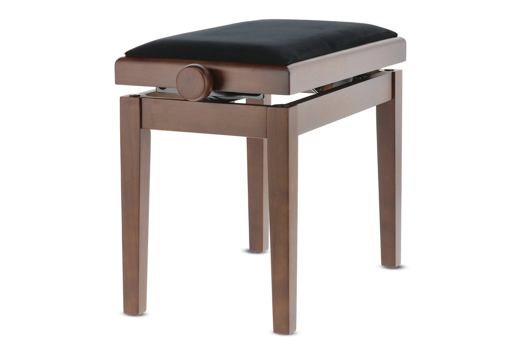 GEWA Deluxe-pianopenkki - Walnut matta (Seat black)
