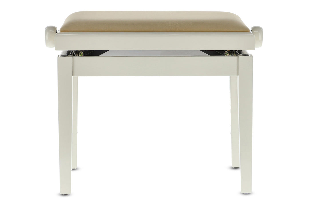 GEWA Piano penkki Deluxe - Ivory high gloss (Beige istuin)