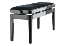 GEWA Piano penkki Deluxe Double - Black highgloss