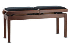 GEWA Pianonpenkki Deluxe Double - Walnut matt
