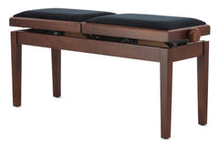 GEWA Pianonpenkki Deluxe Double - Walnut matt