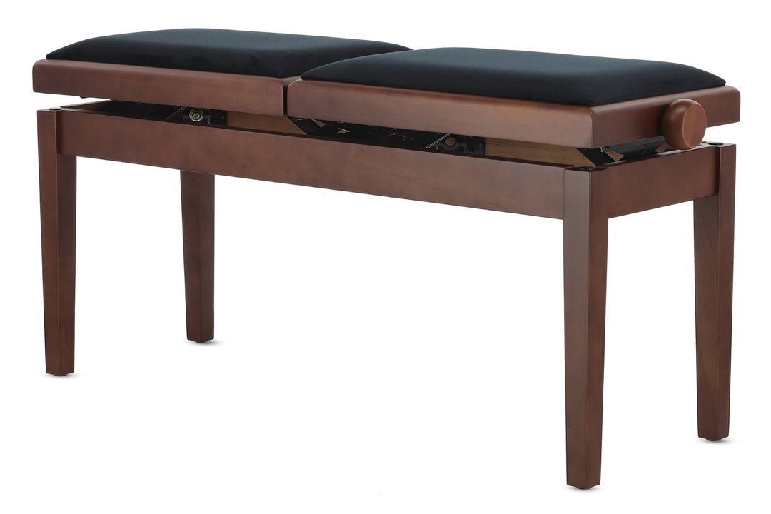 GEWA Pianonpenkki Deluxe Double - Walnut matt