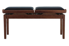 GEWA Pianonpenkki Deluxe Double - Walnut matt