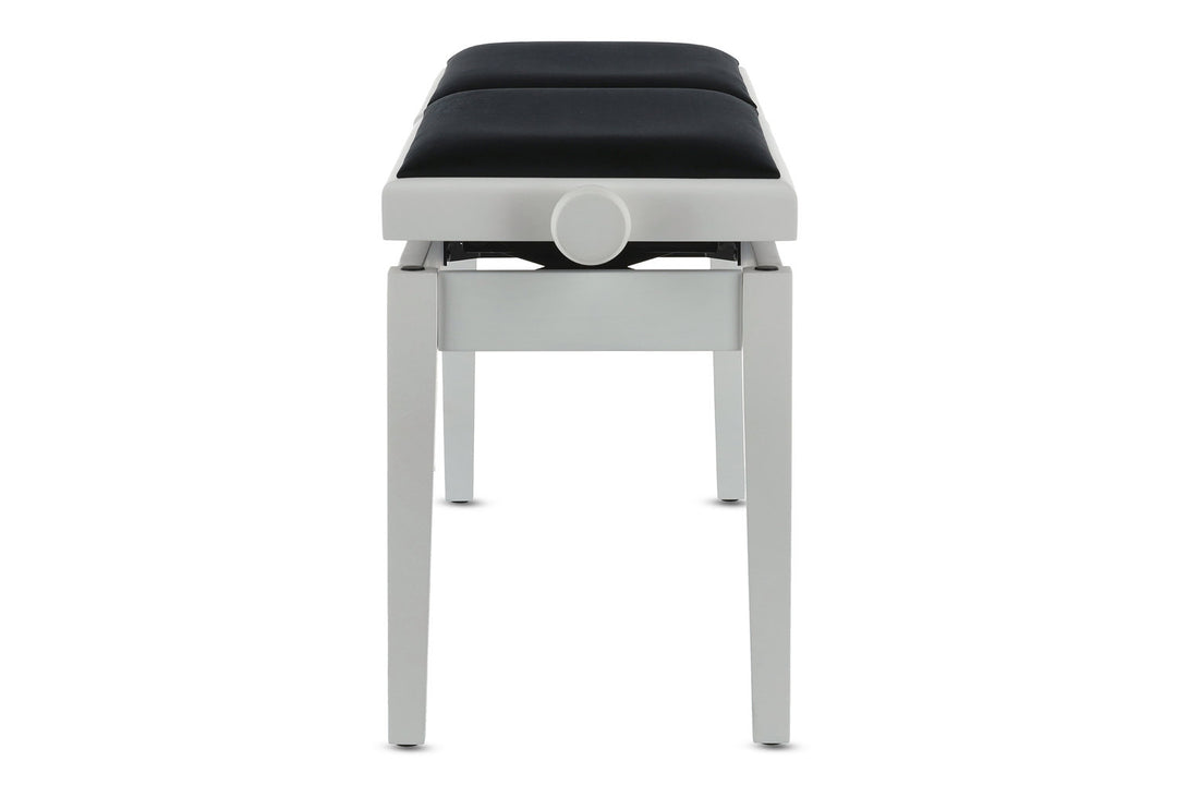 GEWA Pianotuoli Deluxe Double - White matt