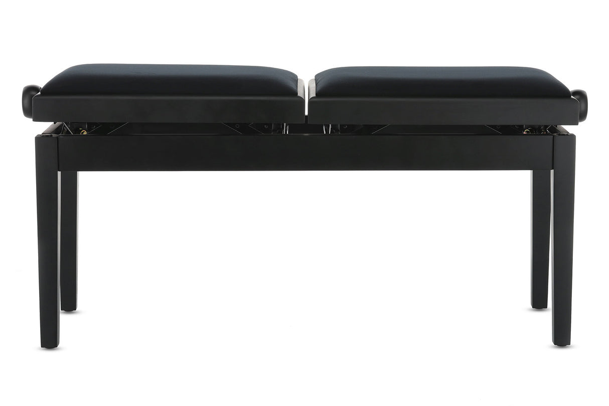 GEWA Piano bench Deluxe Double - Black matt
