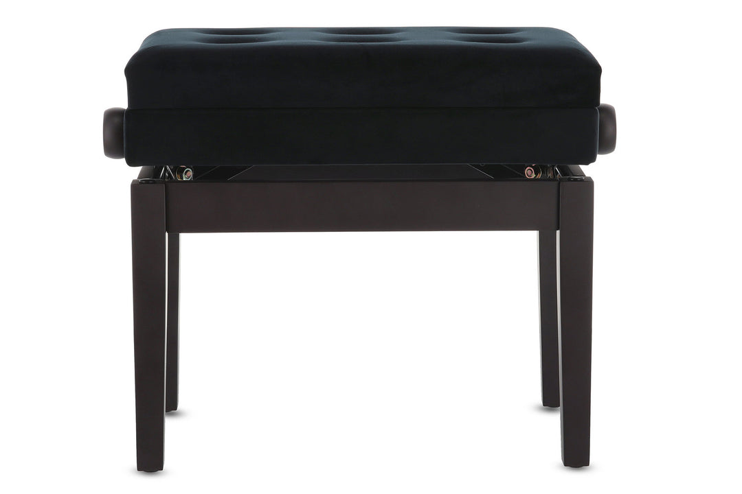 GEWA Piano bench Deluxe Compartment - mattapintainen ruusupuu