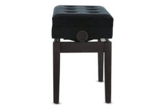 GEWA Piano bench Deluxe Compartment - mattapintainen ruusupuu
