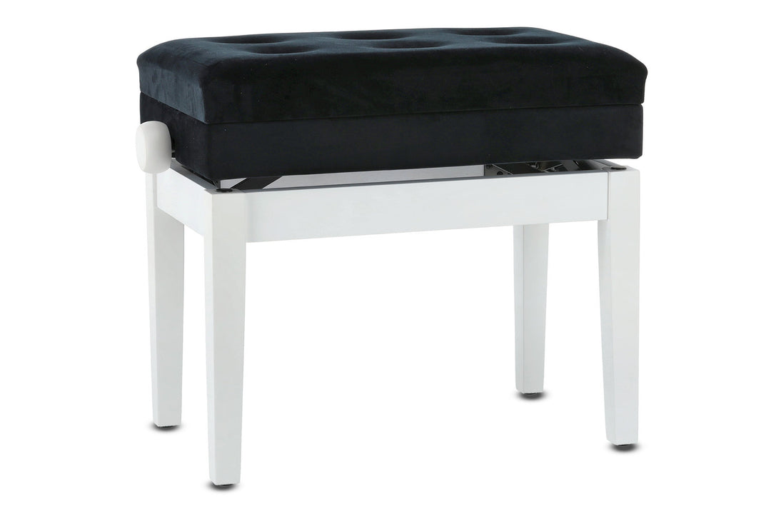 GEWA Pianotuoli Deluxe Lokero - White matt