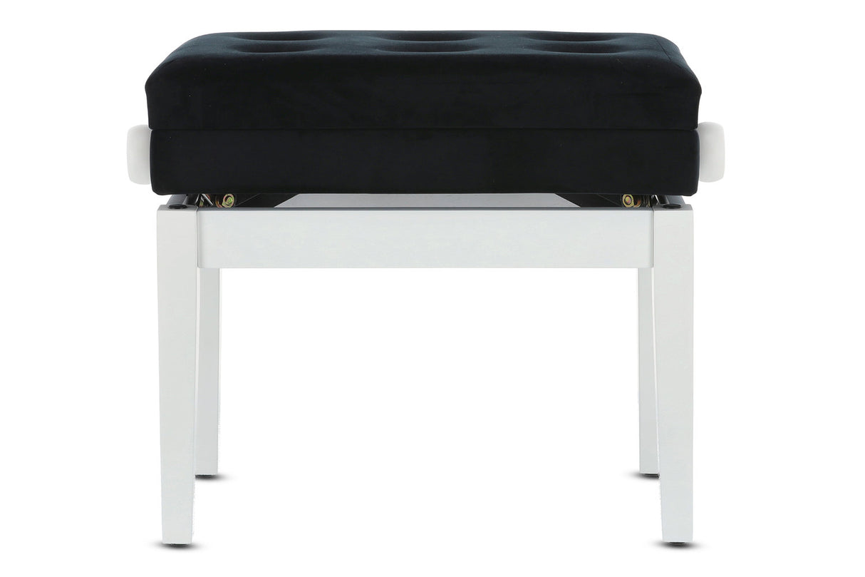 GEWA Piano bench Deluxe Compartment - White matt