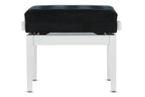 GEWA Piano bench Deluxe Compartment - White matt