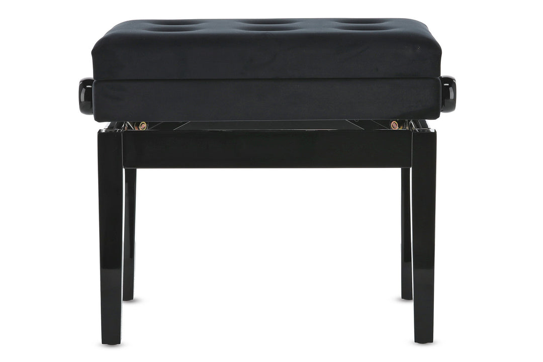GEWA Pianotuoli Deluxe - säilytystila - Black highgloss